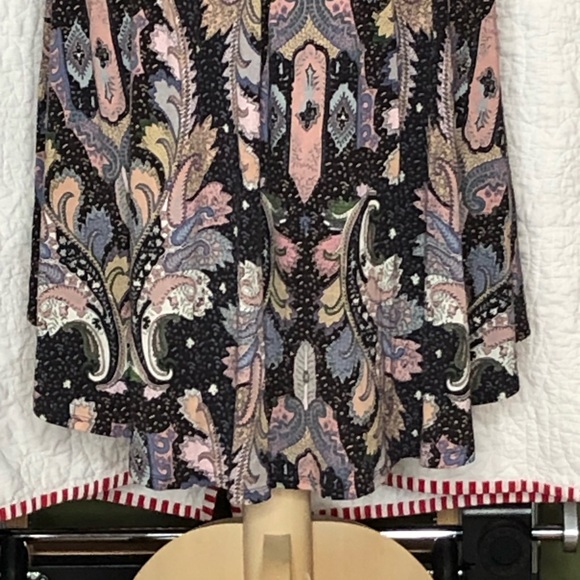 Anthropologie Maeve Leslie Midi Dress Paisley Size Small Sleeveless - Picture 11 of 16